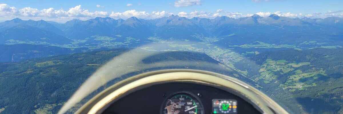 Flugwegposition um 14:31:48: Aufgenommen in der Nähe von Gemeinde Ramingstein, 5591, Österreich in 2277 Meter